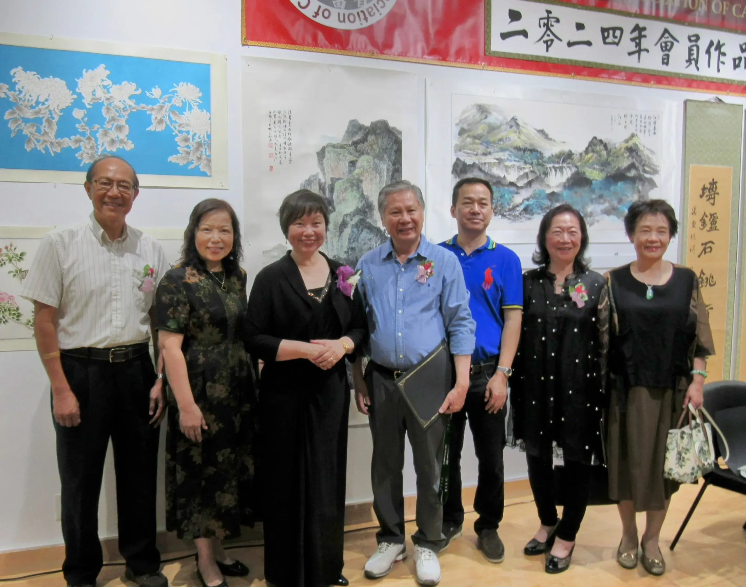 brush-art-association-members-arts-exhibition-2024-president-and-directors-group-picture