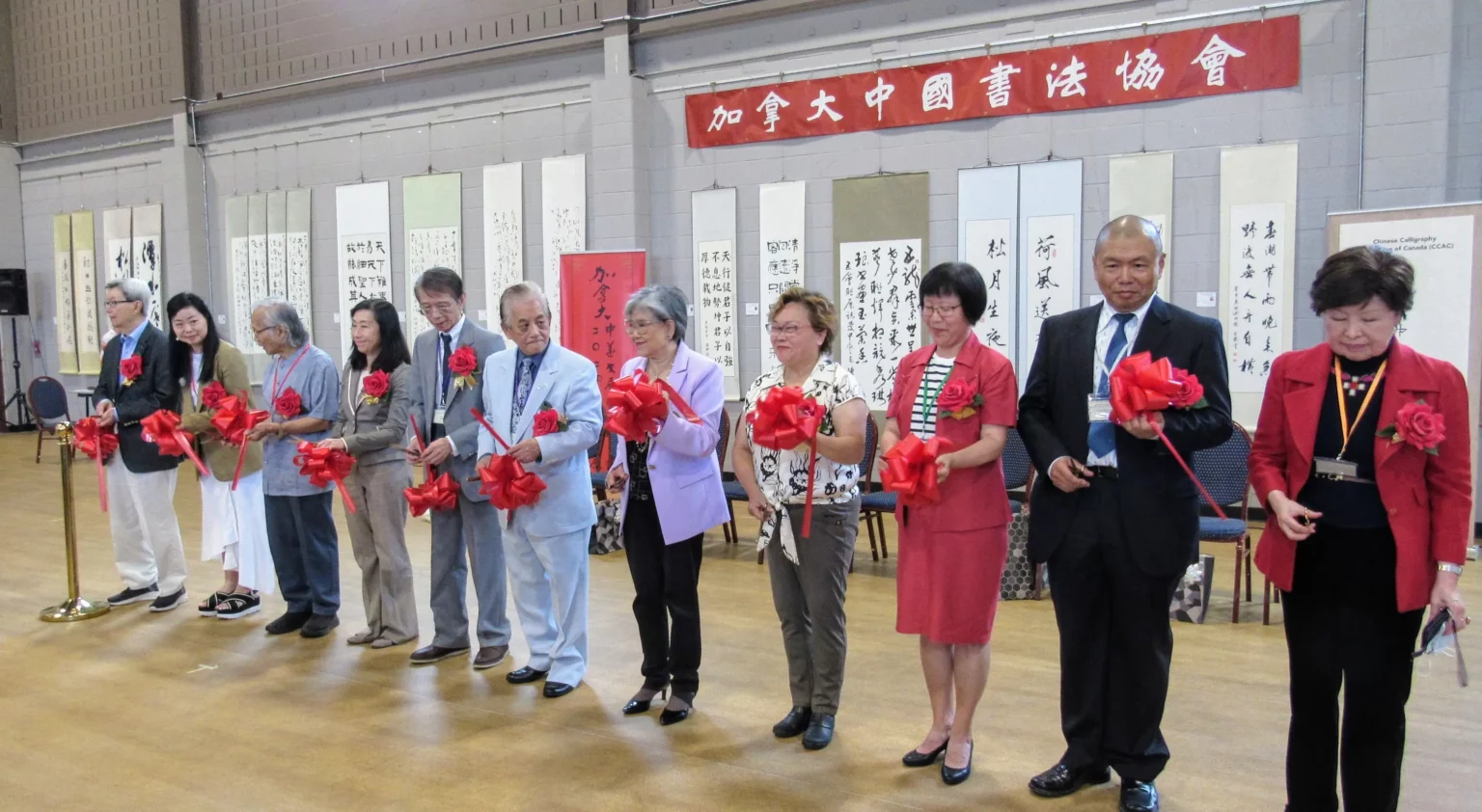 CCAC-30th-anniversary-exhibition-opening-ceremony-guest-and-representatives