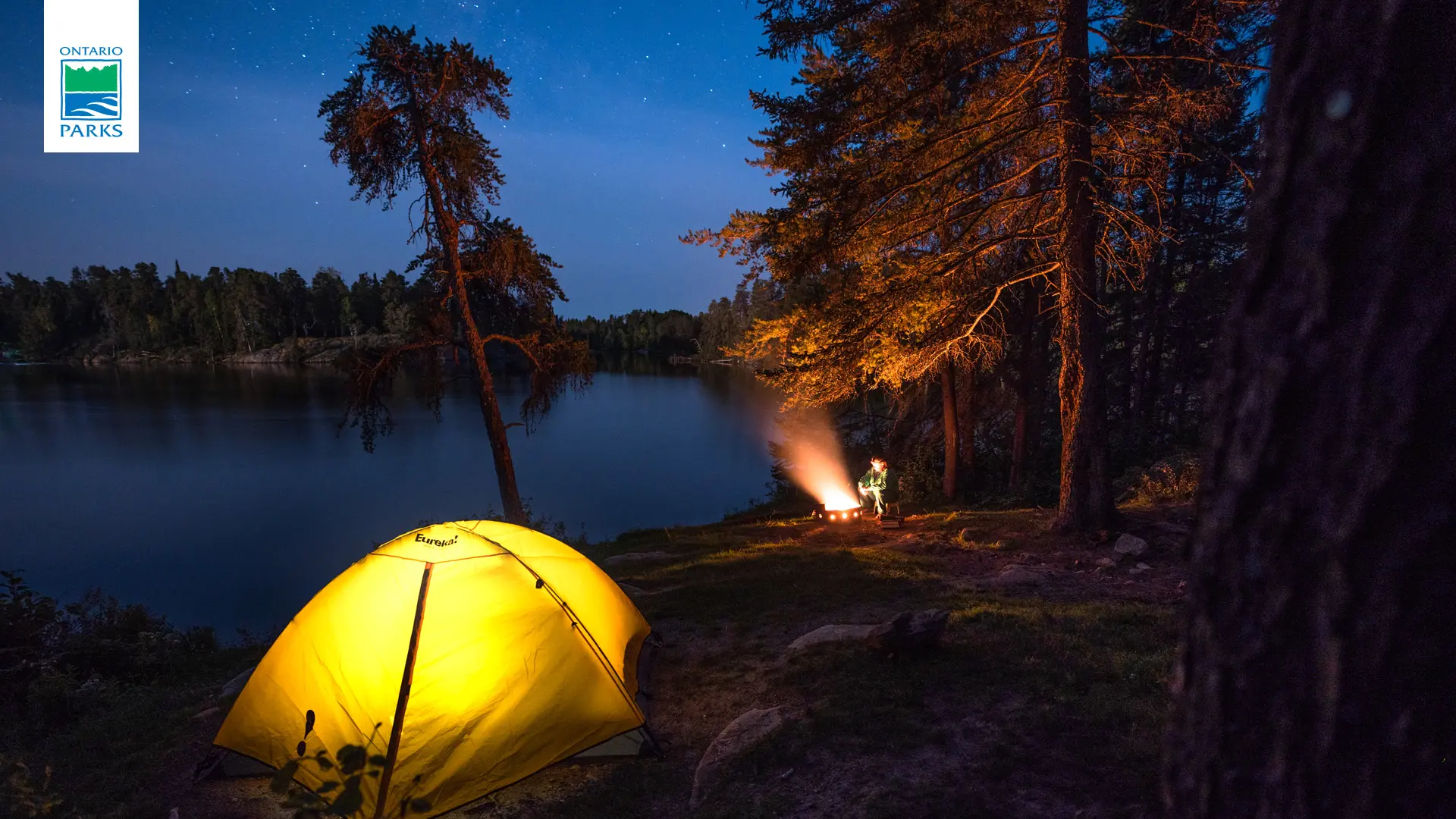 camping-at-the-Ontario-provincial-park