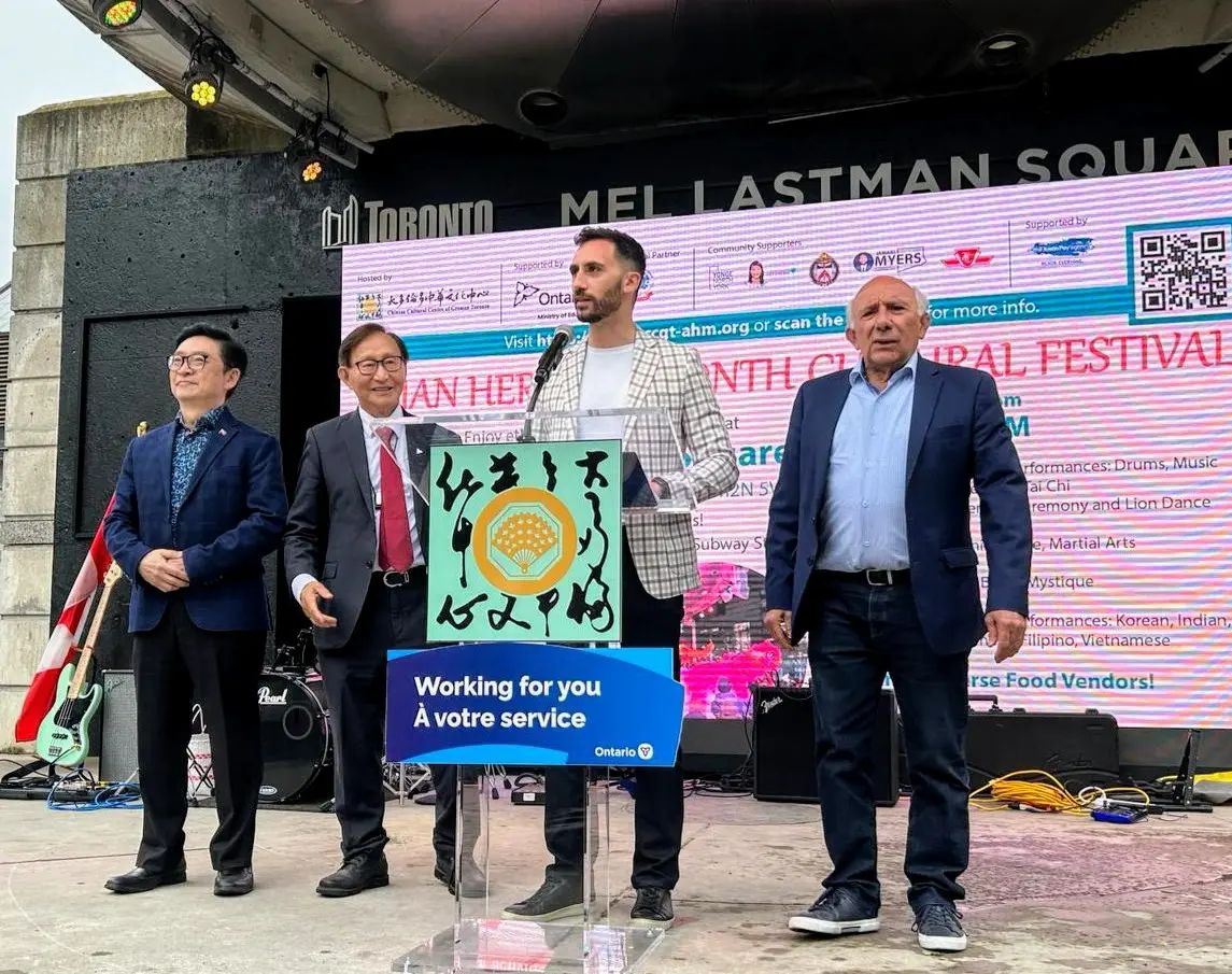 Stephen-Lecce-make-a-speech-at-Asian-heritage-month-event