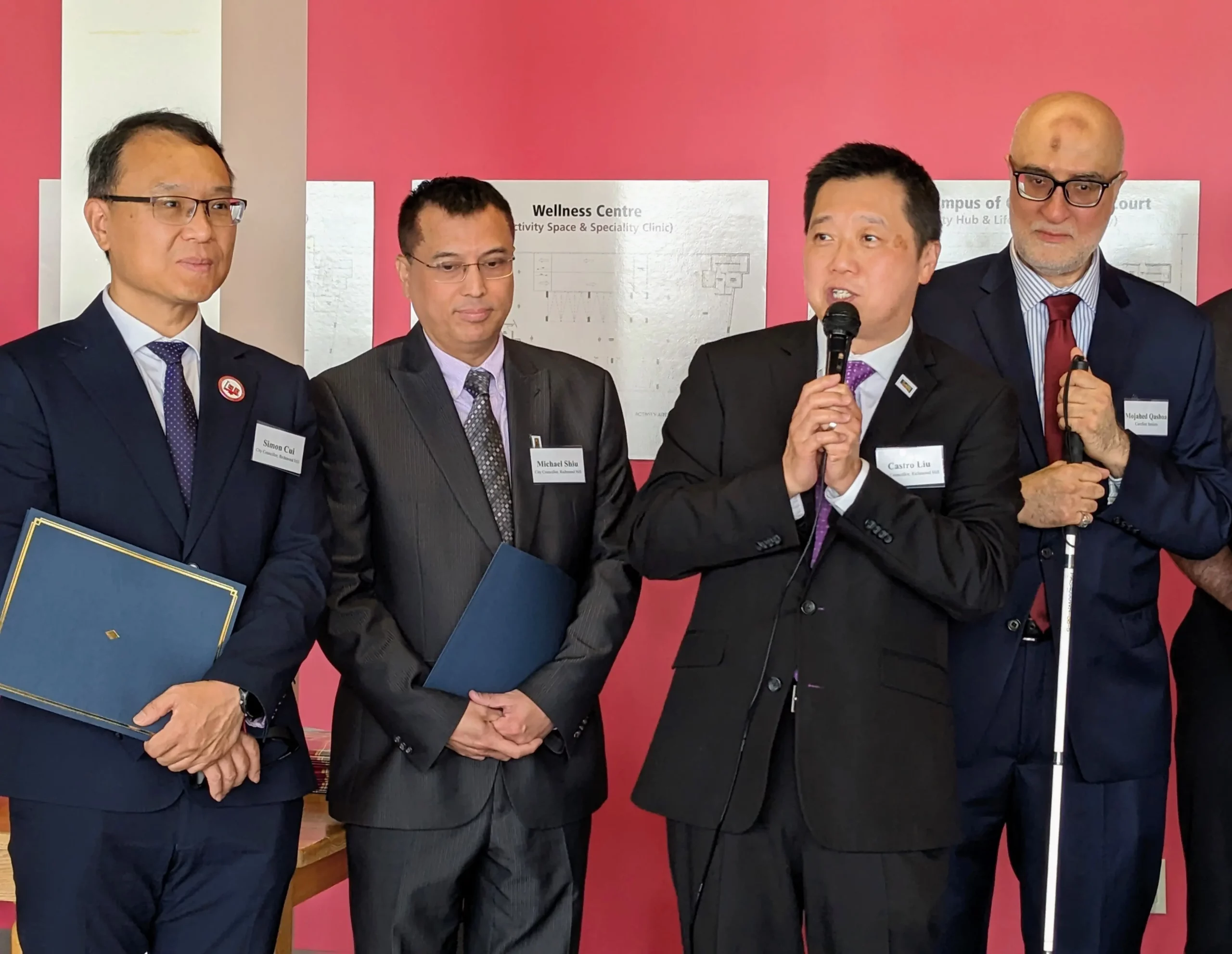 Richmond-hill-councillor-Castro-Liu-at-ribbon-cutting-ceremony