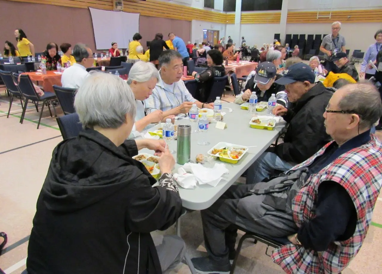 senior attended Carefirst women's group mothers' day celebration