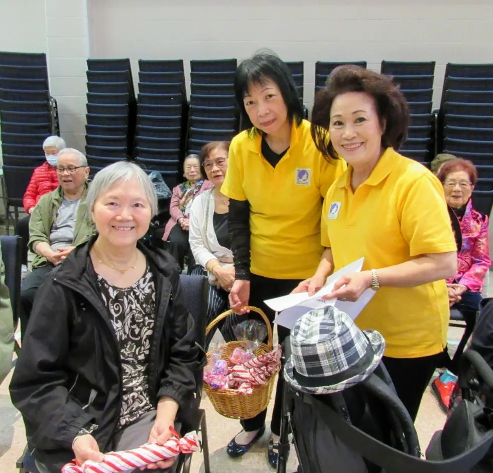 Carefirst women's group delivered gift to senior at mother's day celebration