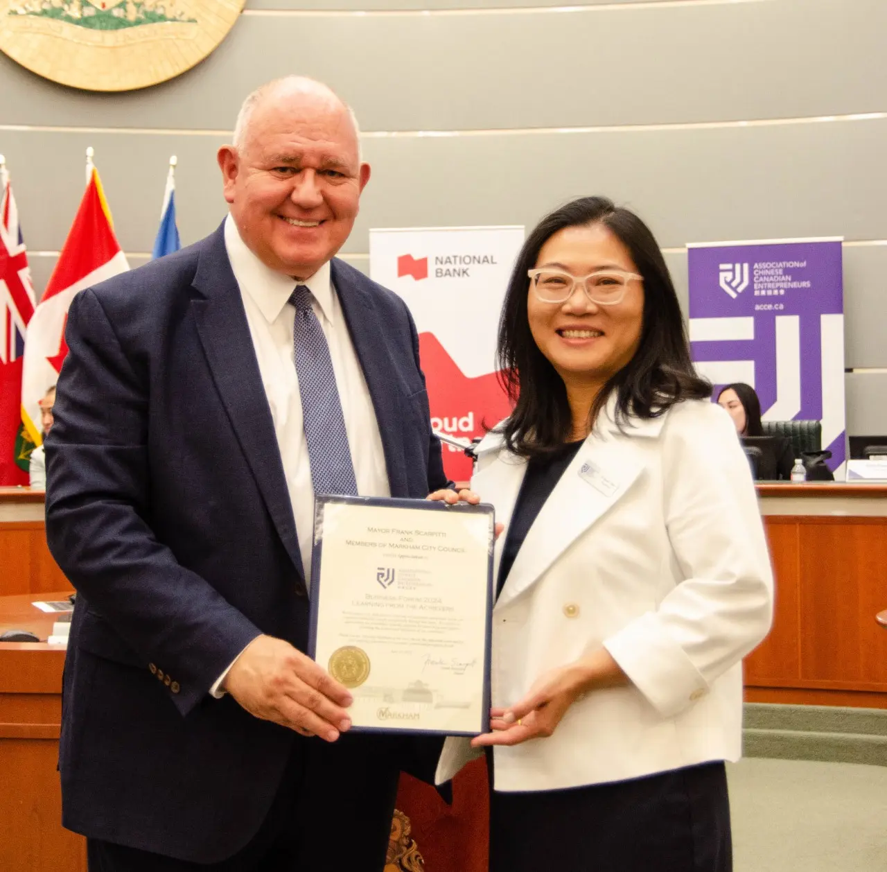 ACCE-presented-appreciation-letter-to-Markham->Mayor
