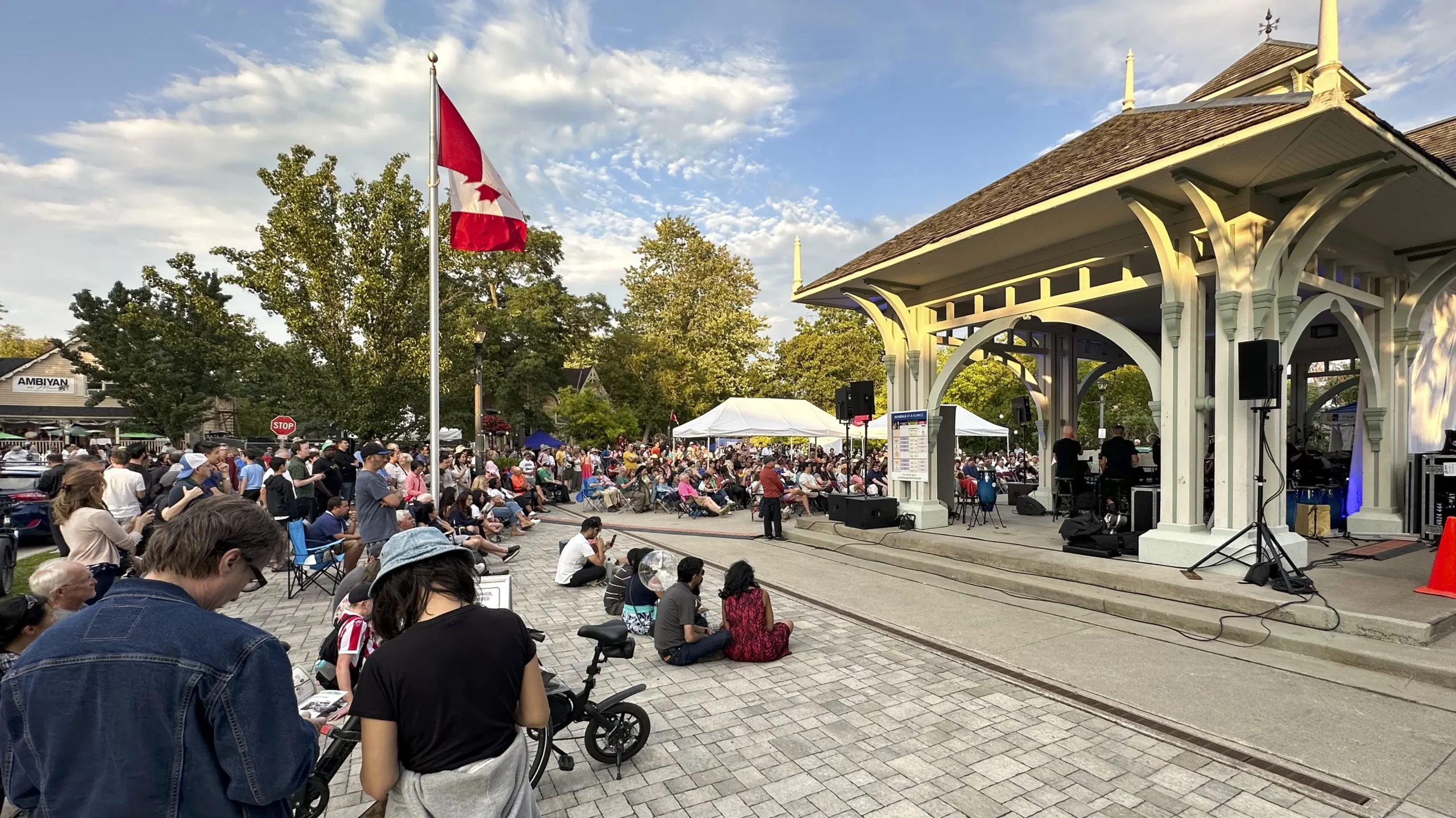 2024_Markham_Jazz_Festival_Millennium_Bandstand_stage