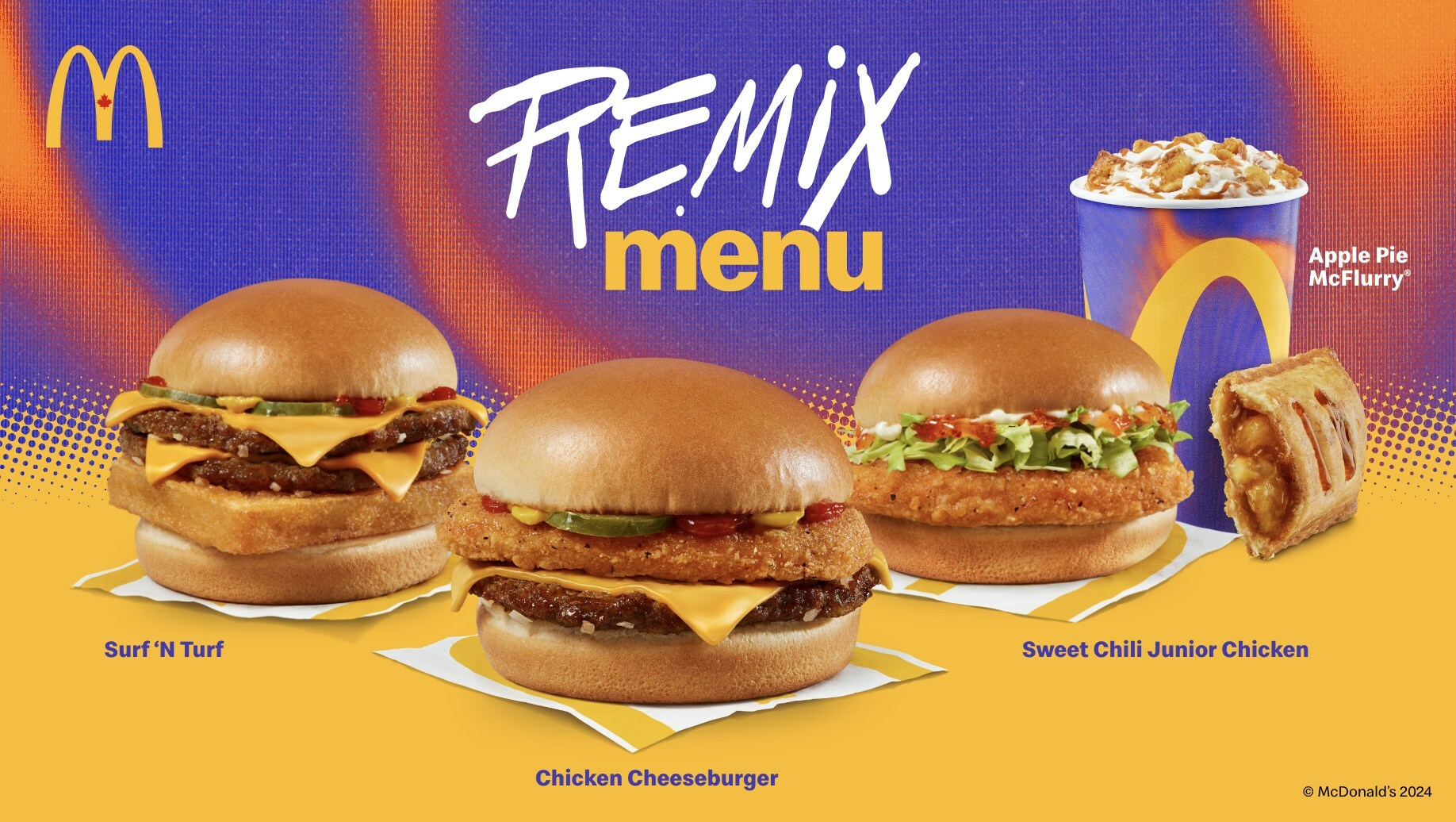 MacDonald Remix menu