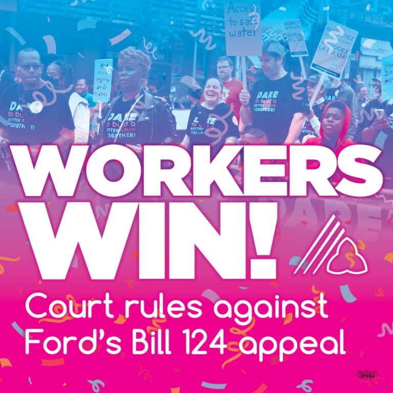 Court rules against Bill 124