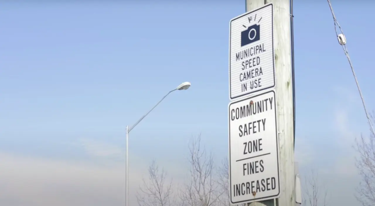 York_region_Automated_speed_enforcement_alert_sign