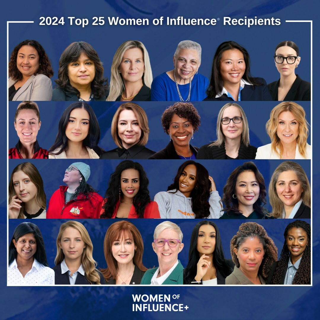 Top 25 women of influence 2024