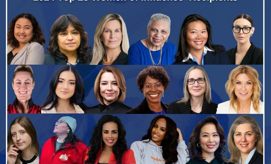 Top 25 women of influence 2024