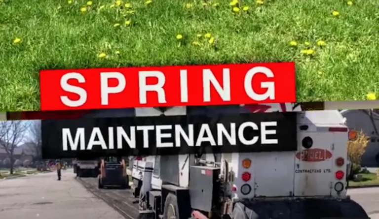 Markham spring maintenance 2024